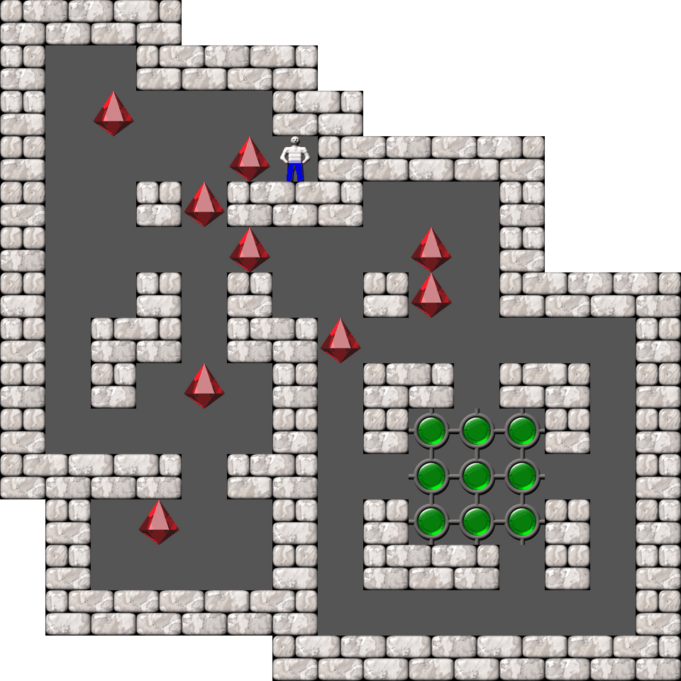 Sokoban Kurt Nittel 1 level 34